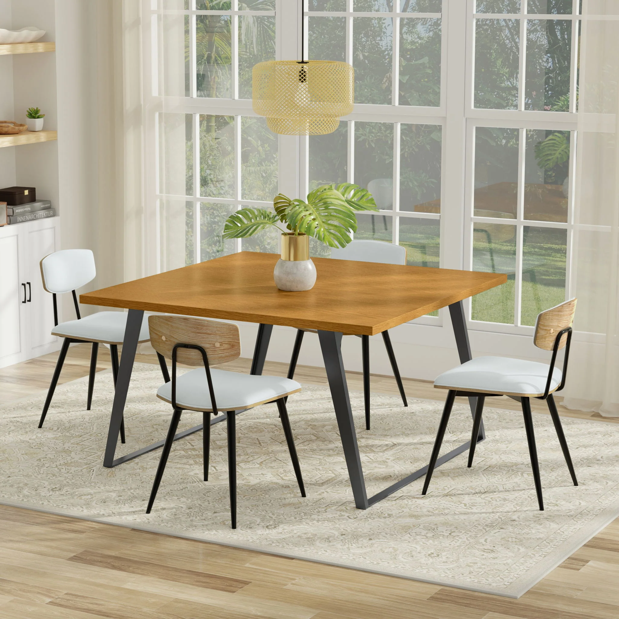 8743-lowry-handcrafted-square-dining-table-15.webp Lowry - Handcrafted Square Dining Table