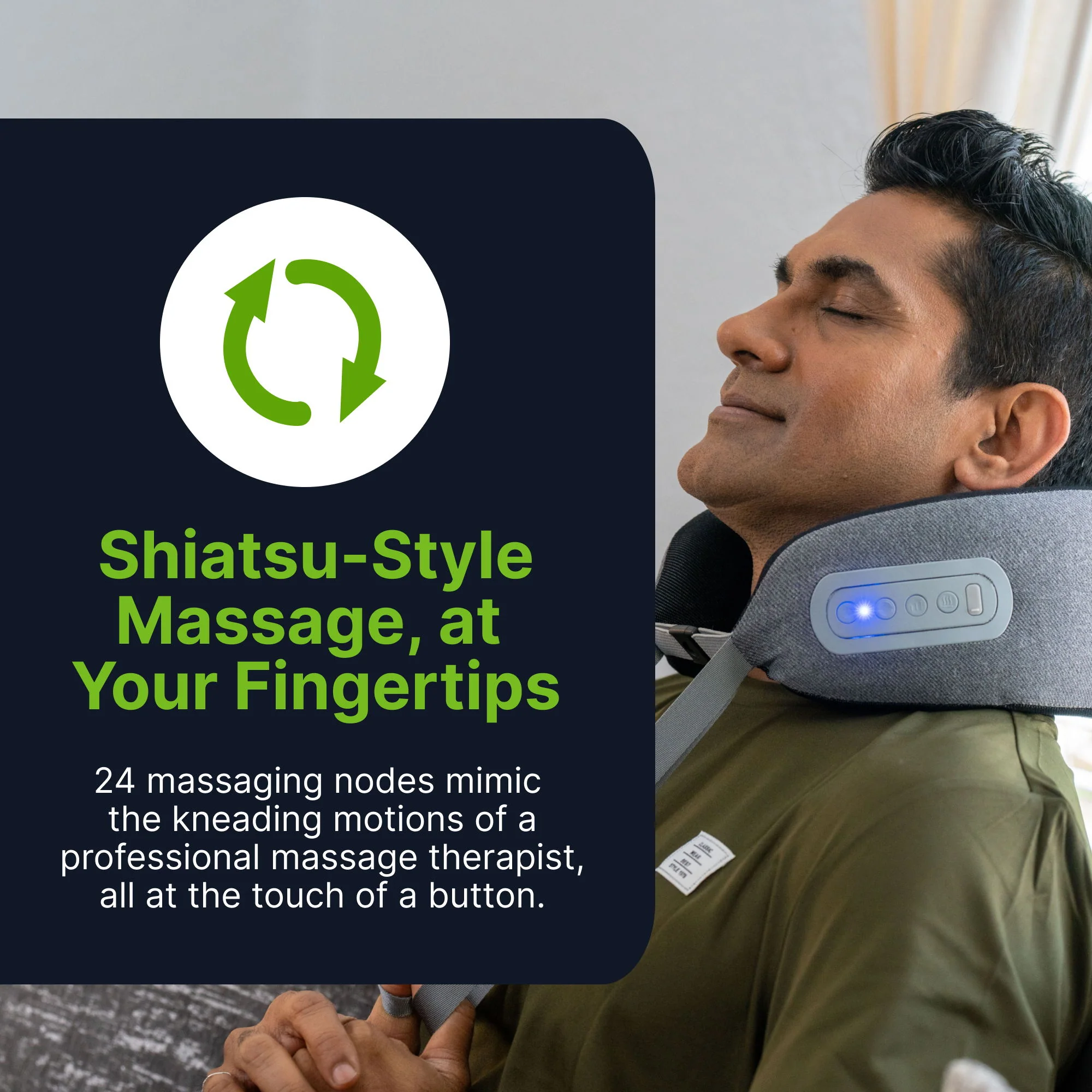 8748-shiatsu-neck-massage-pillow-with-infrared-heat-therapy-foam-gray-6.webp Shiatsu Neck Massage Pillow With Infrared Heat Therapy Foam - Gray
