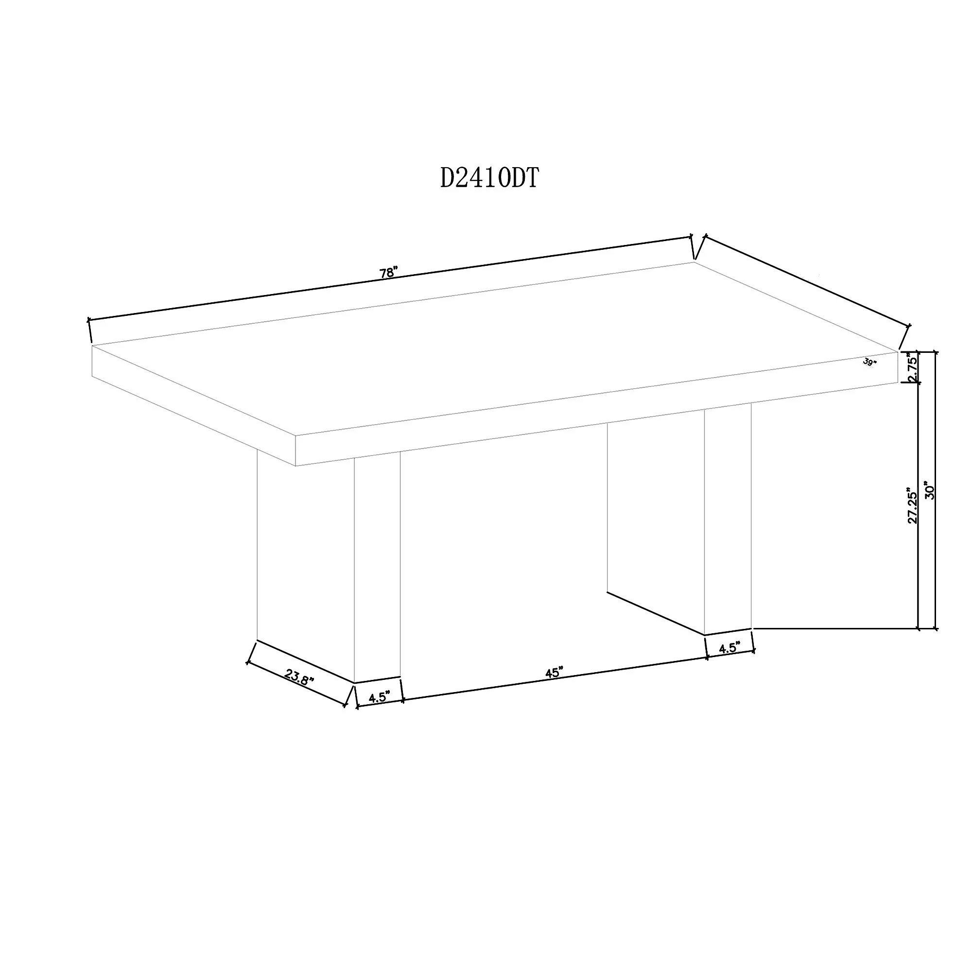 8751-susan-dining-table-gray-4.webp Susan - Dining Table - Gray