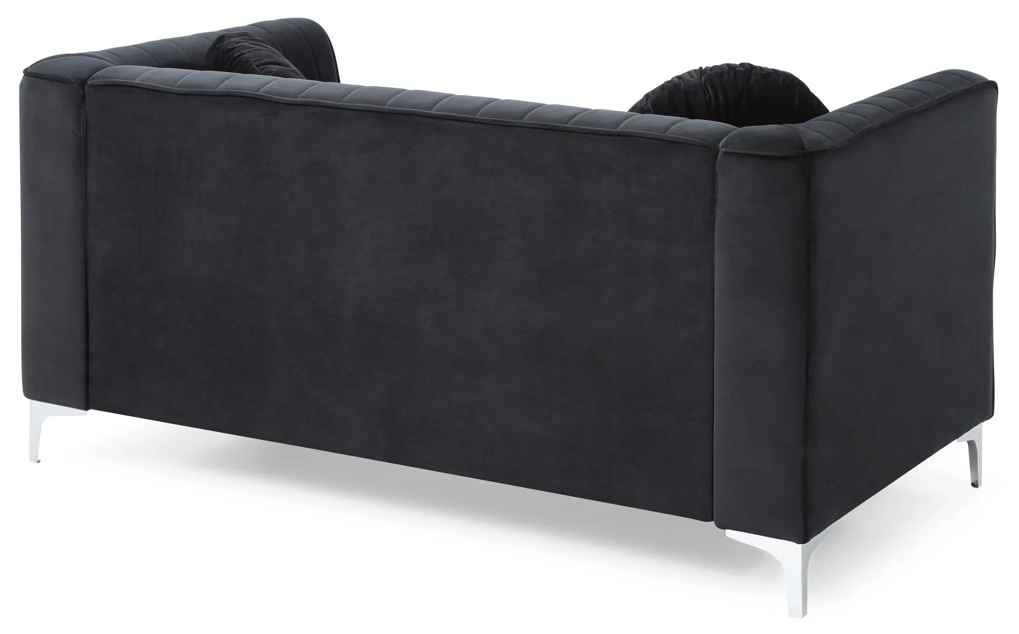 8863-glam-styled-micro-suede-loveseat-14.webp Glam Styled Micro Suede Loveseat