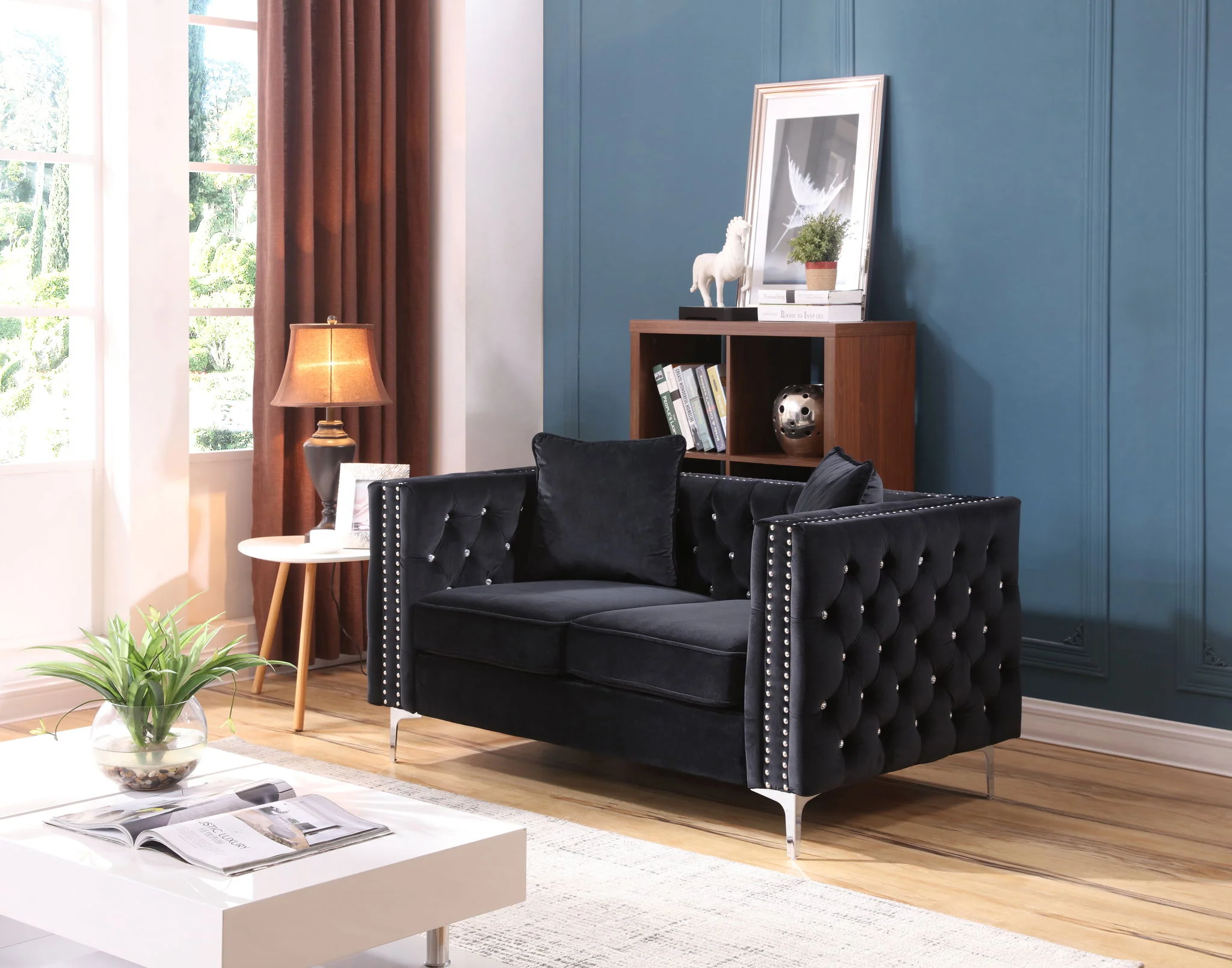 8889-elegant-track-arm-loveseat-3.webp Elegant Track Arm Loveseat