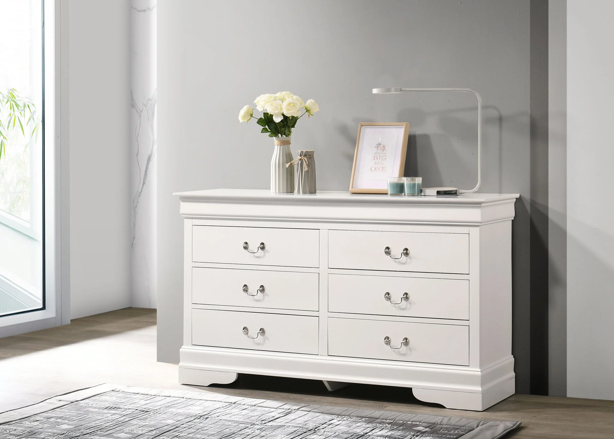 8953-louis-phillipe-traditional-dresser-elegant-2.webp Louis Phillipe - Traditional Dresser Elegant