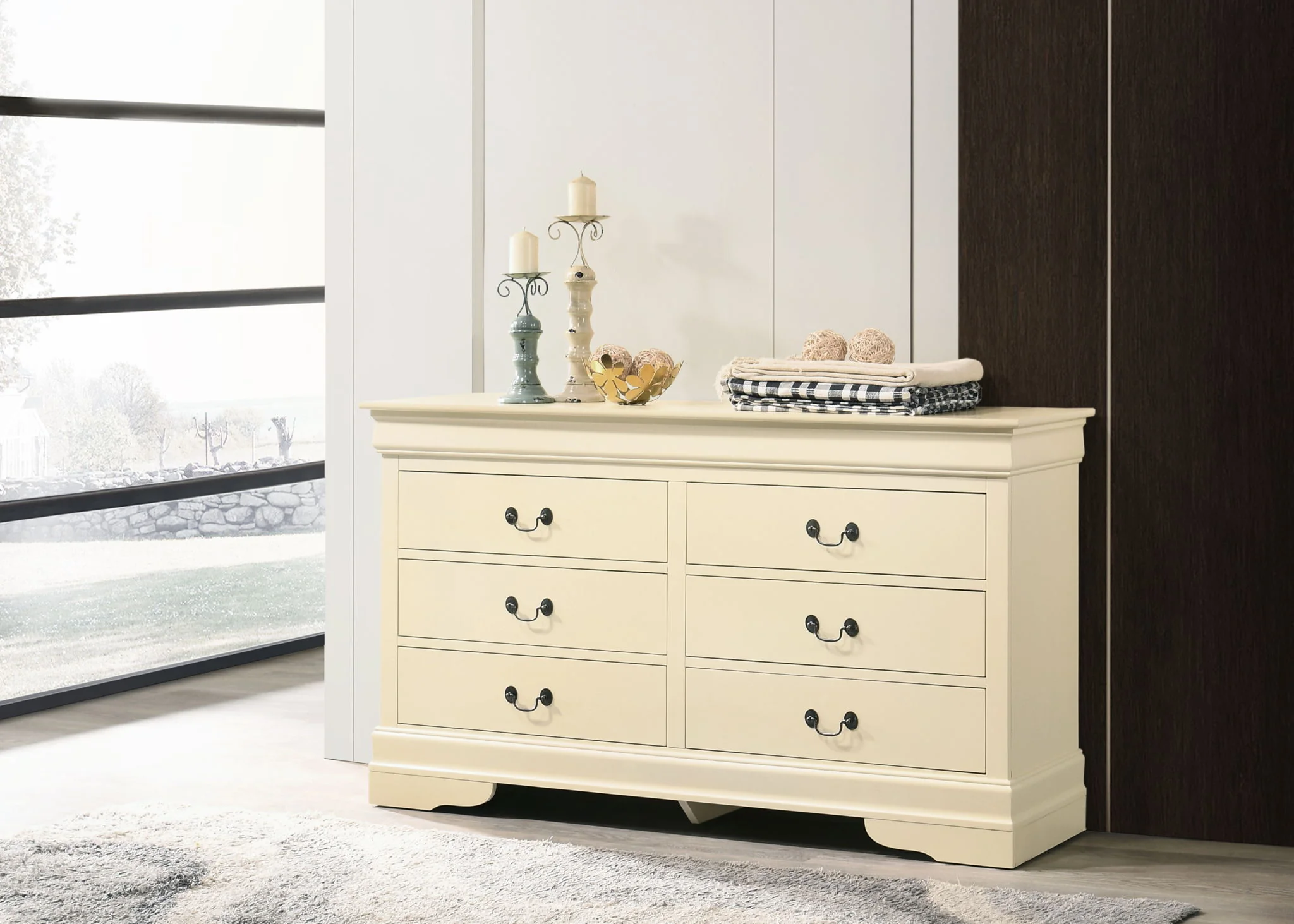 8953-louis-phillipe-traditional-dresser-elegant-3.webp Louis Phillipe - Traditional Dresser Elegant