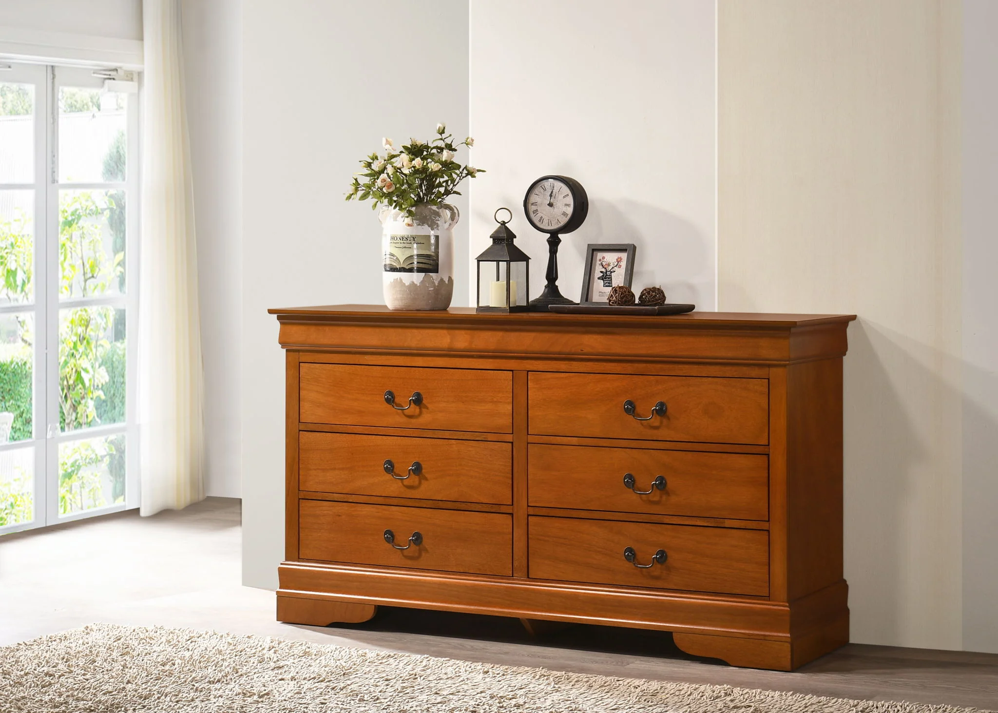 8953-louis-phillipe-traditional-dresser-elegant-4.webp Louis Phillipe - Traditional Dresser Elegant
