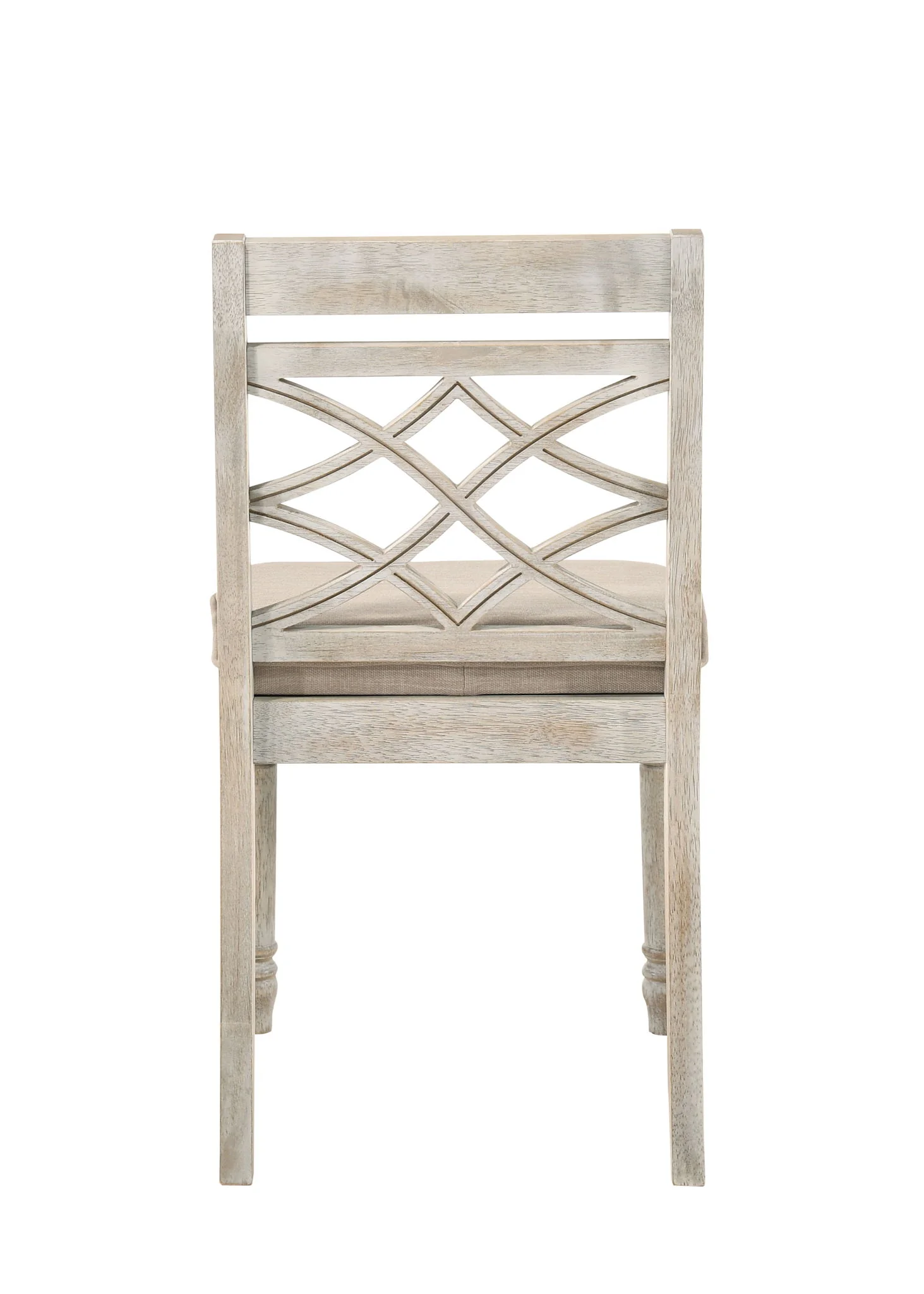 Havanna - Wide Chair With Cushion (Set of 2) - Off White