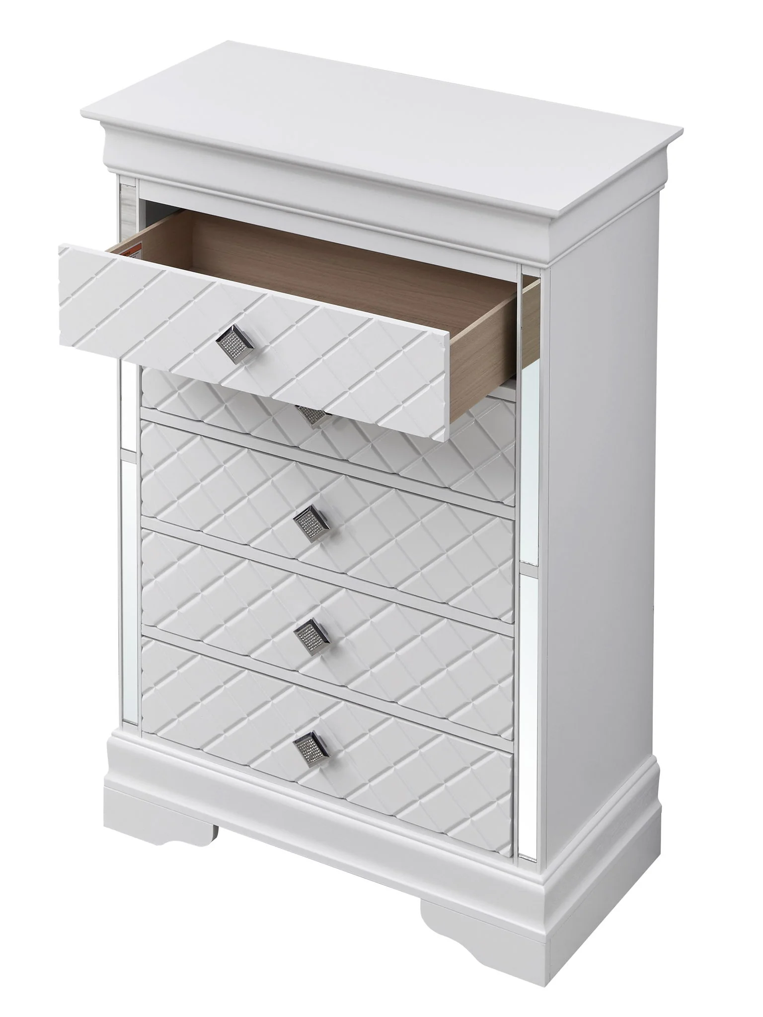 Verona - Chest - Silver Champagne