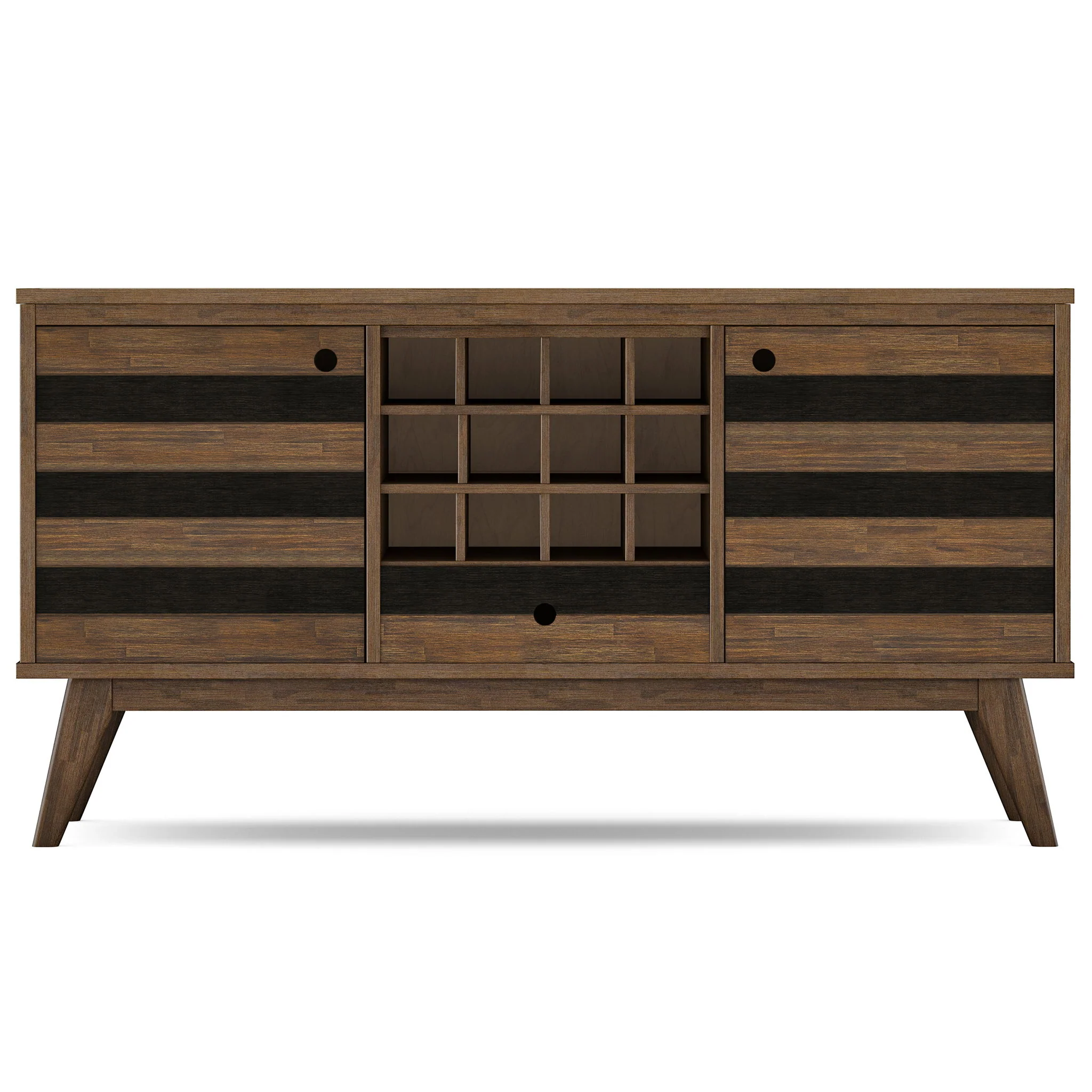 9021-clarkson-sideboard-with-storage-brown-4.webp Clarkson - Sideboard With Storage - Brown