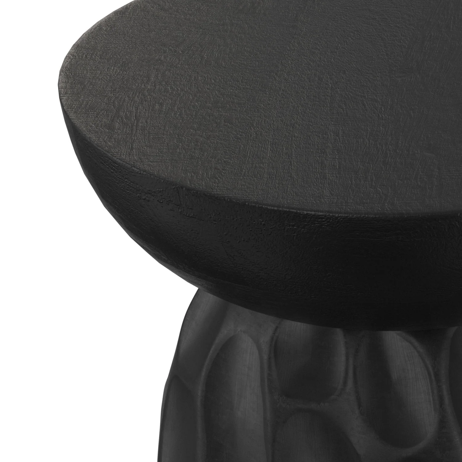 Boyd - V Chisel Accent Table - Black