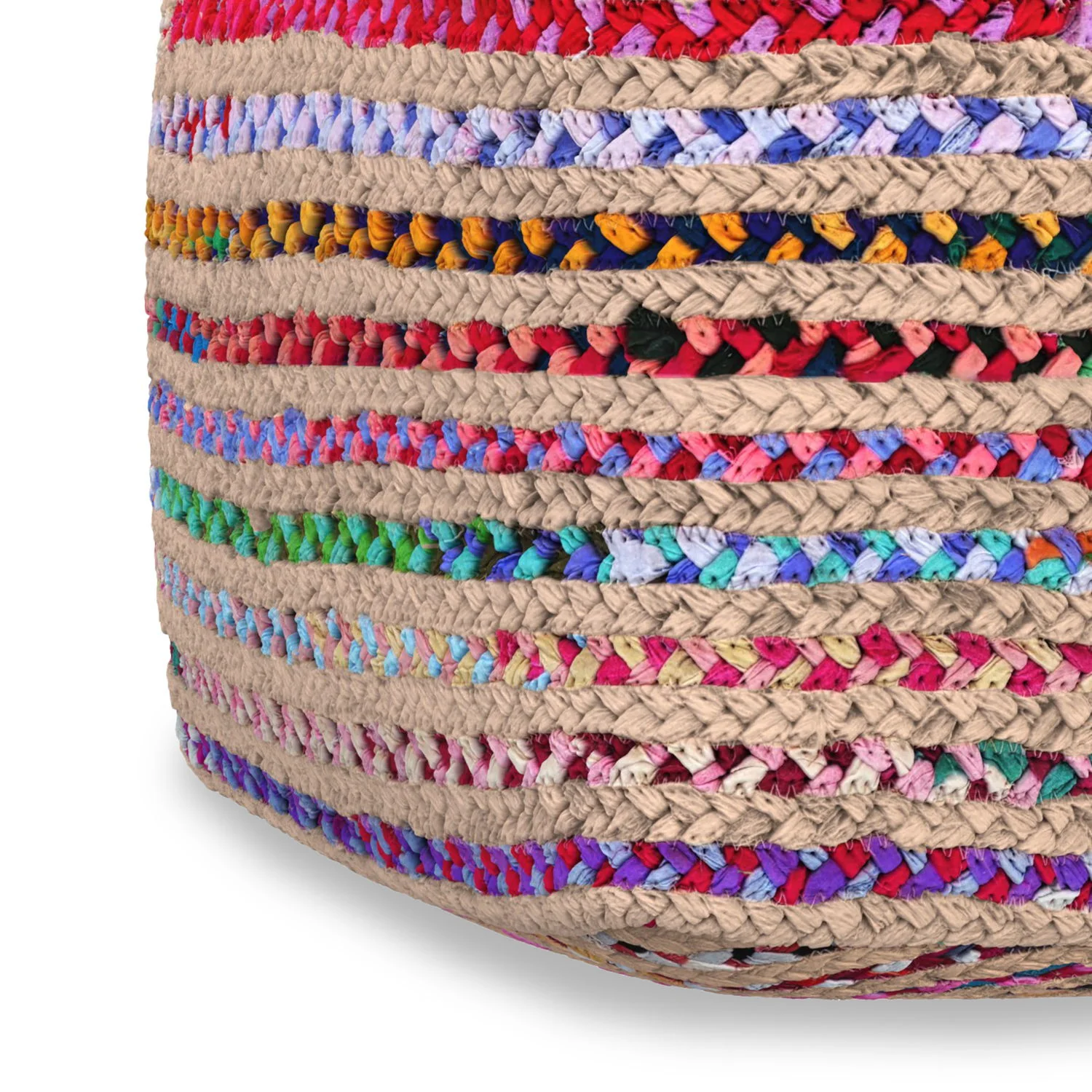 9096-margo-square-pouf-multicolor-3.webp Margo - Square Pouf - Multicolor
