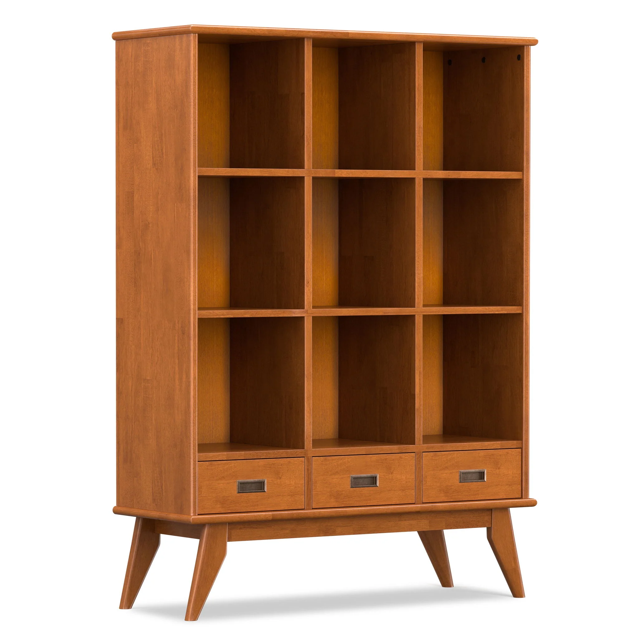9104-draper-9-cube-storage-with-drawers-brown-4.webp Draper - 9 Cube Storage With Drawers - Brown