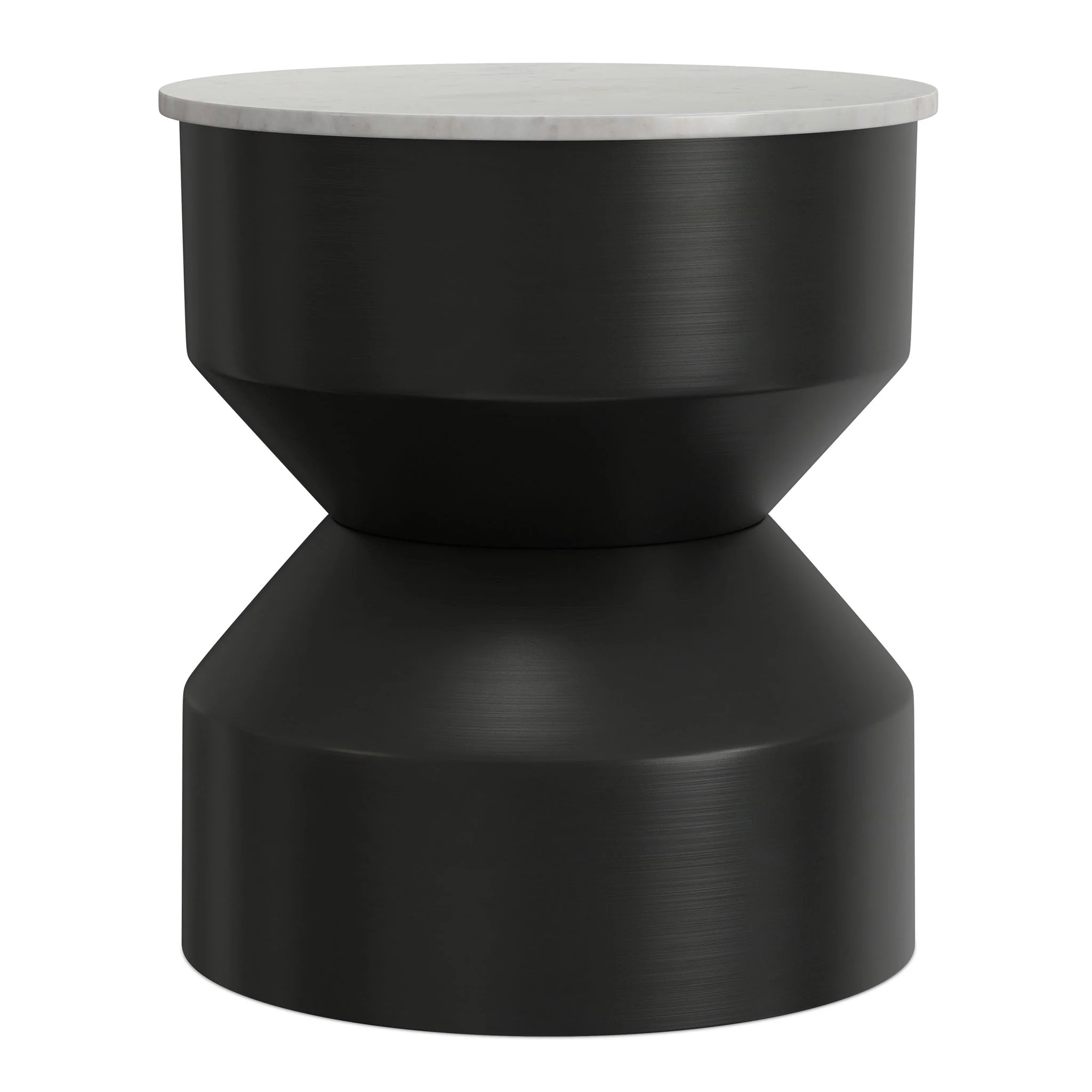 Maxine - Side Table - Black White