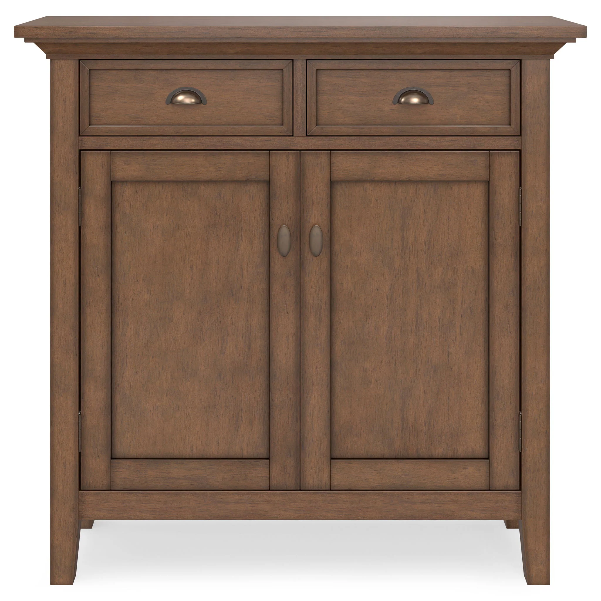9106-redmond-entryway-cabinet-with-adjustable-shelves-and-drawers-brown-3.webp Redmond - Entryway Cabinet With Adjustable Shelves And Drawers - Brown