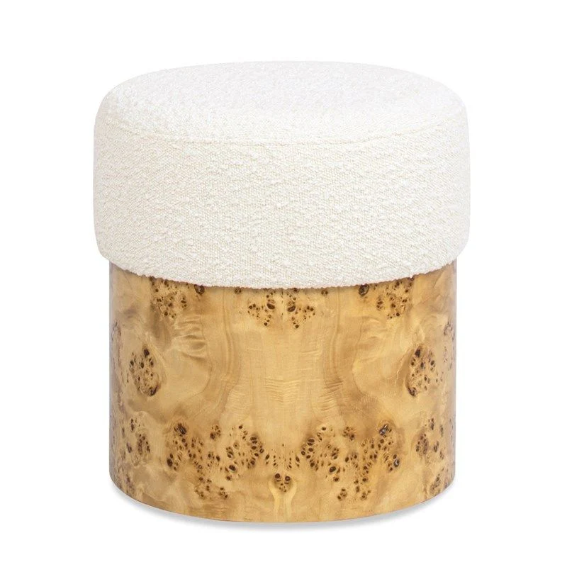 9111-nebula-round-upholstered-ottoman-white-9.webp Nebula - Round Upholstered Ottoman - White