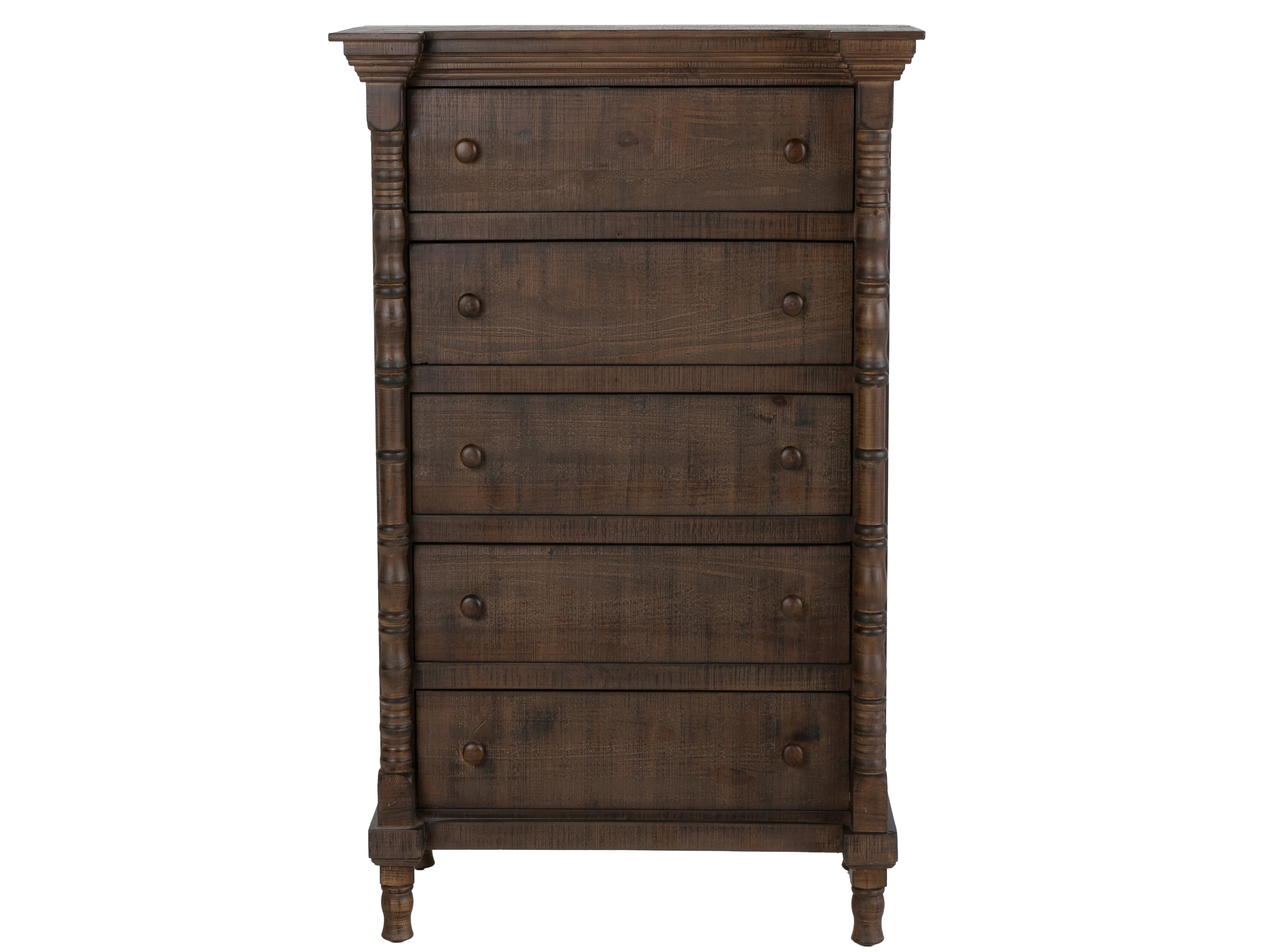 917-honeywood-rustic-solid-wood-5-drawer-chest-2.webp Honeywood Rustic Solid wood 5-Drawer Chest