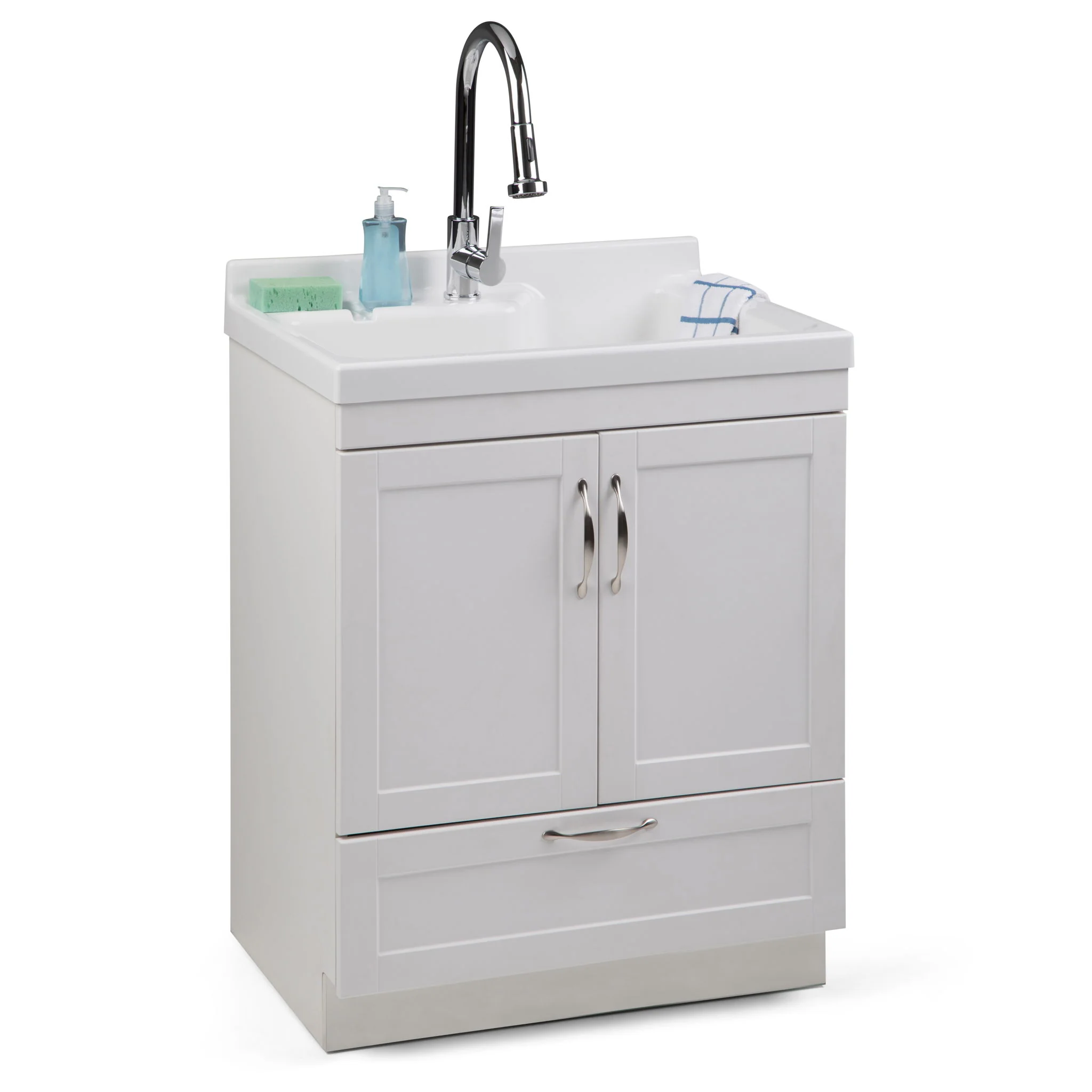 Maile - All-In-One Laundry Utility Sink And Cabinet