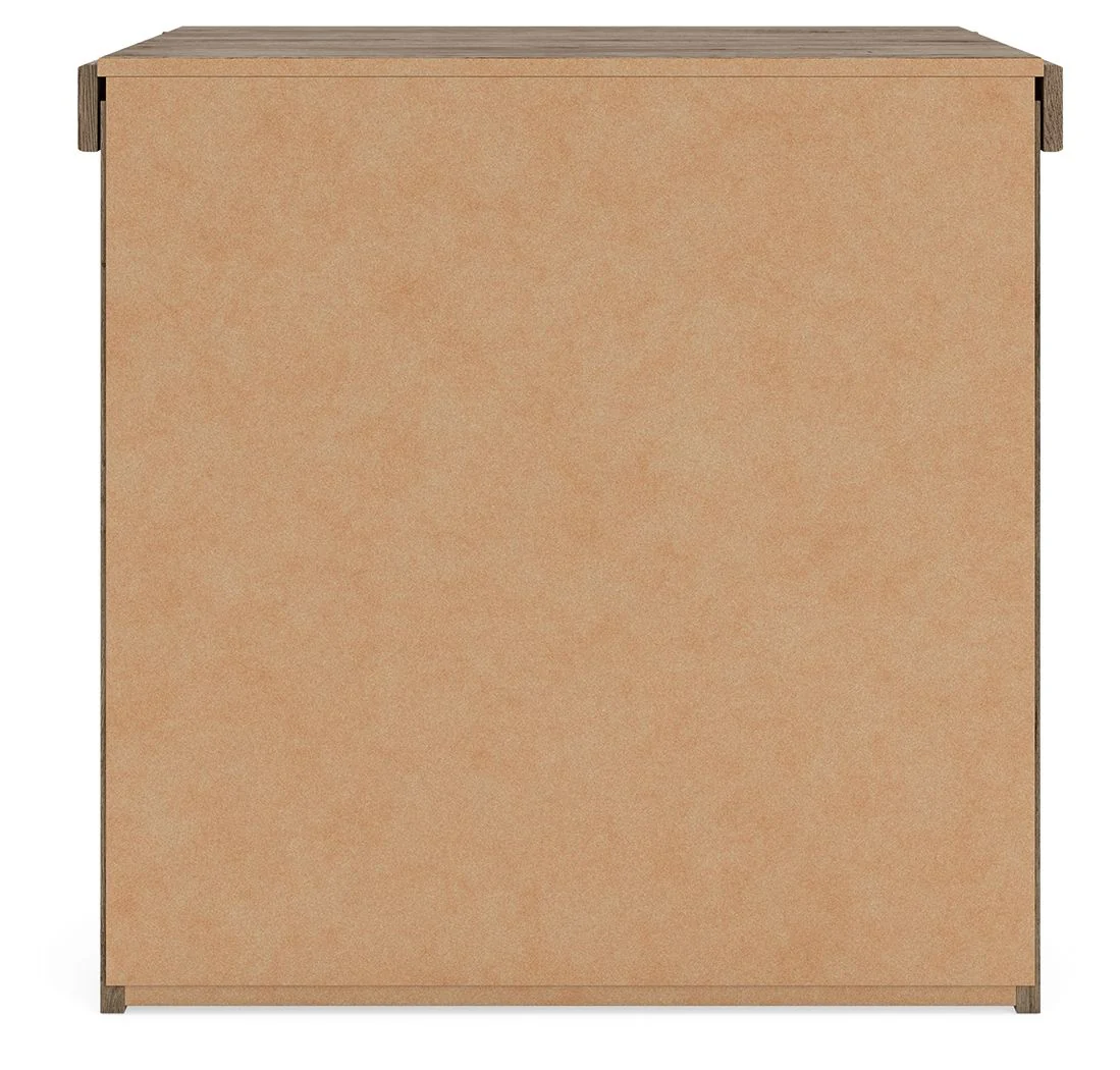 9190-oliandon-two-drawer-night-stand-light-brown-3.webp Oliandon - Two Drawer Night Stand - Light Brown