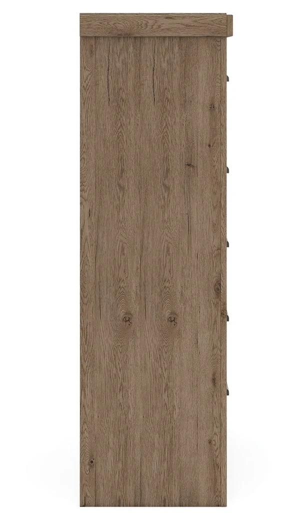 9191-oliandon-five-drawer-chest-light-brown-6.webp Oliandon - Five Drawer Chest - Light Brown