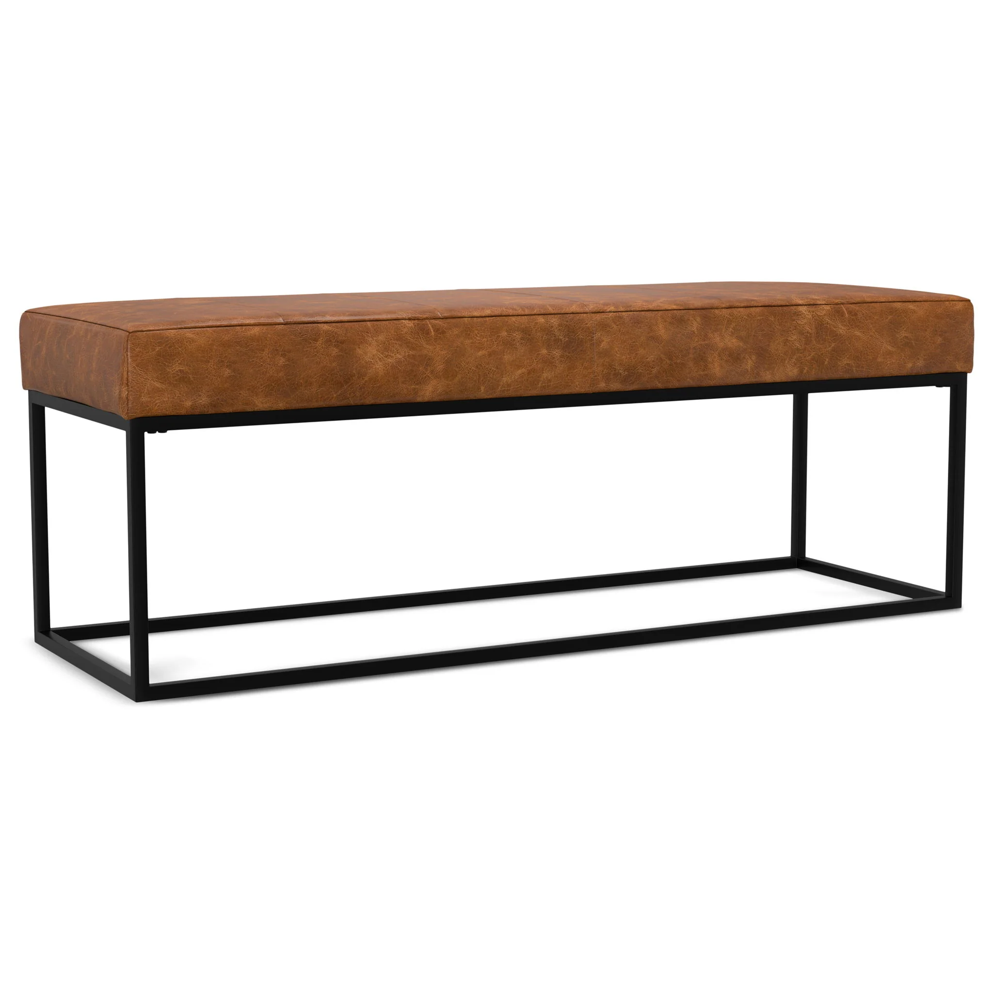 9197-candice-ottoman-bench-tan-black-1.webp Candice - Ottoman Bench - Tan / Black