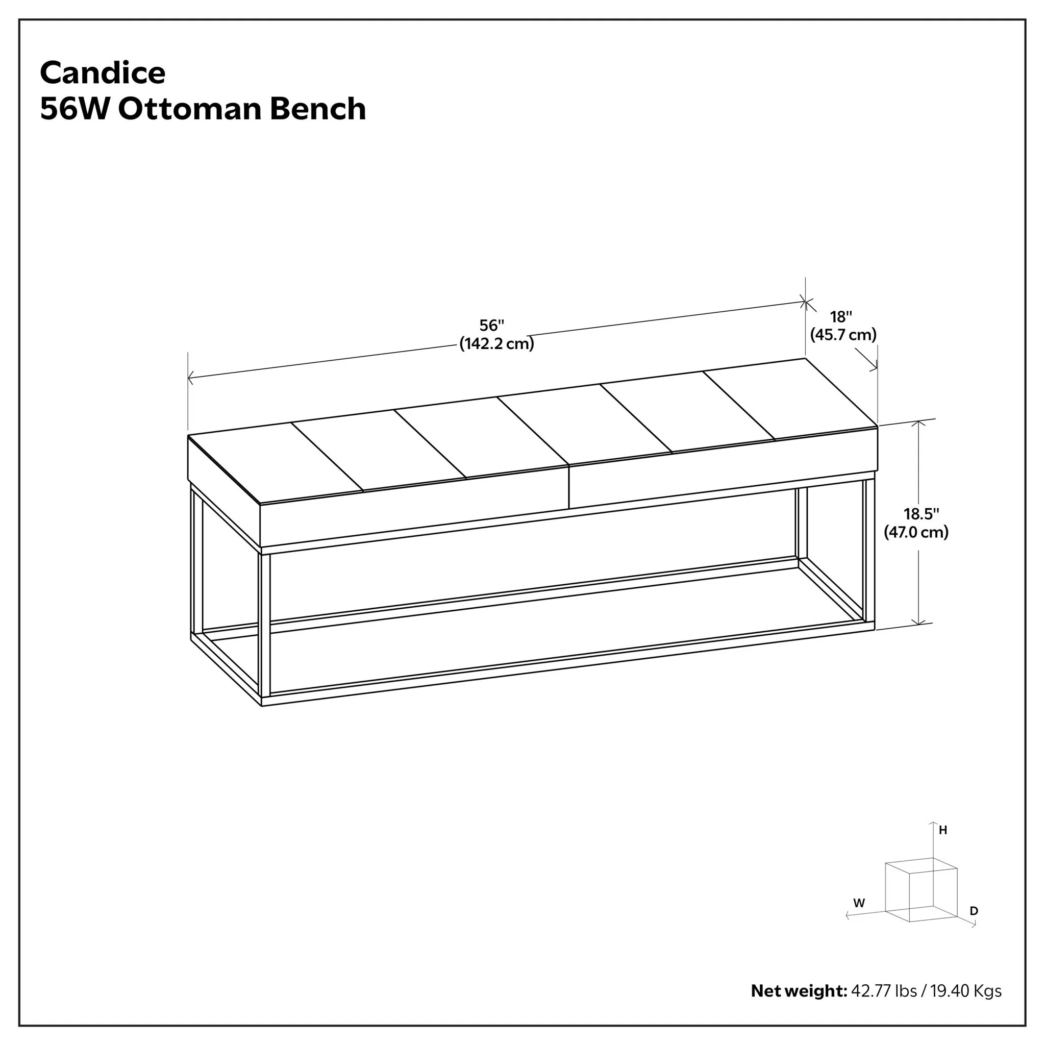 9197-candice-ottoman-bench-tan-black-2.webp Candice - Ottoman Bench - Tan / Black
