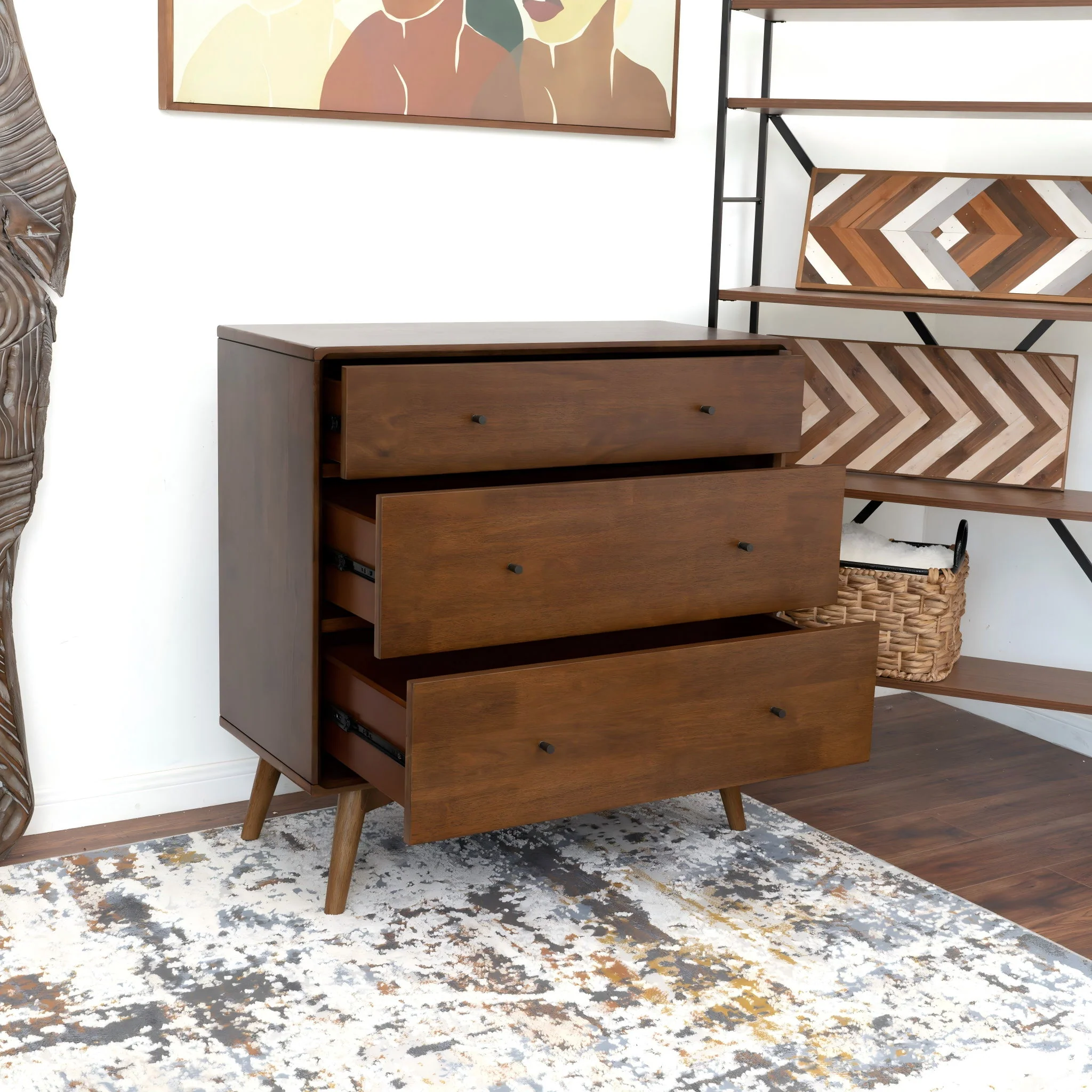 9236-caroline-dresser-3-drawer-brown-wood-4.webp Caroline - Dresser 3 Drawer - Brown / Wood
