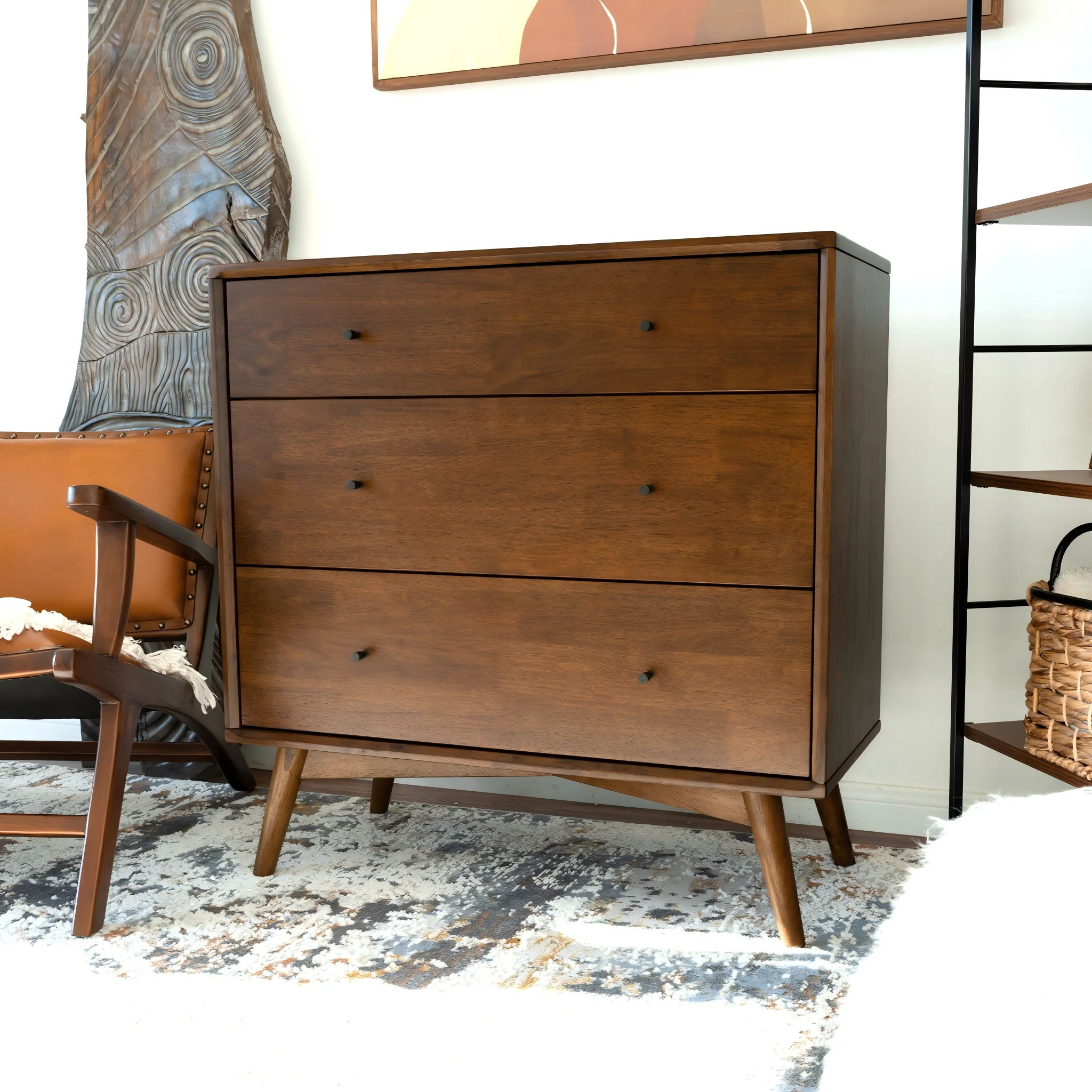 9236-caroline-dresser-3-drawer-brown-wood-7.webp Caroline - Dresser 3 Drawer - Brown / Wood