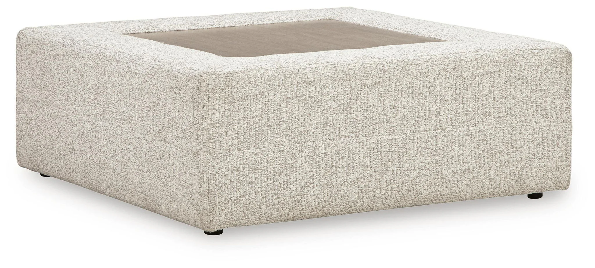 Ashbourne Estate - Oversized Accent Ottoman - Snowstone