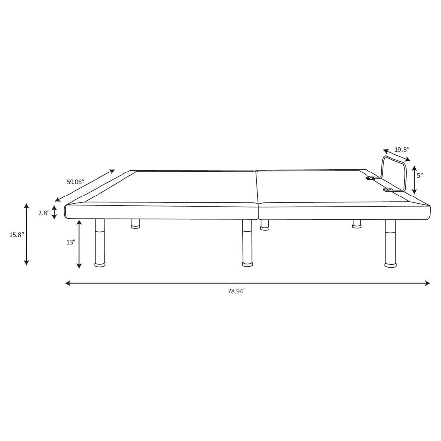 Negan - Adjustable Bed Base