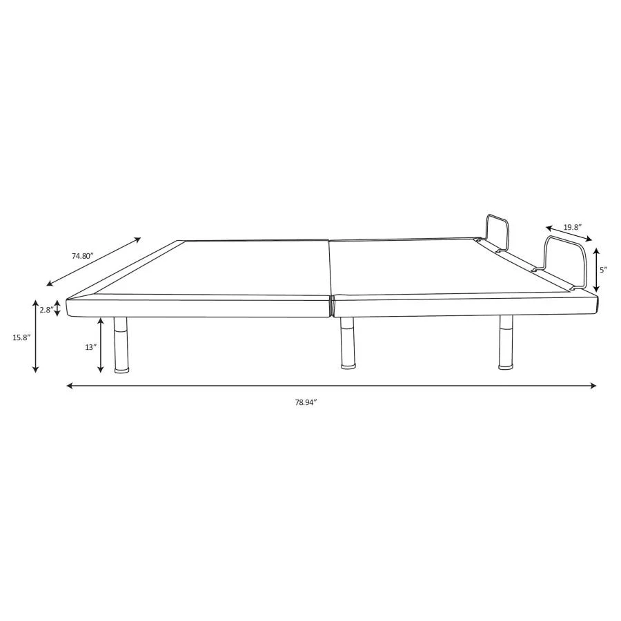 Negan - Adjustable Bed Base