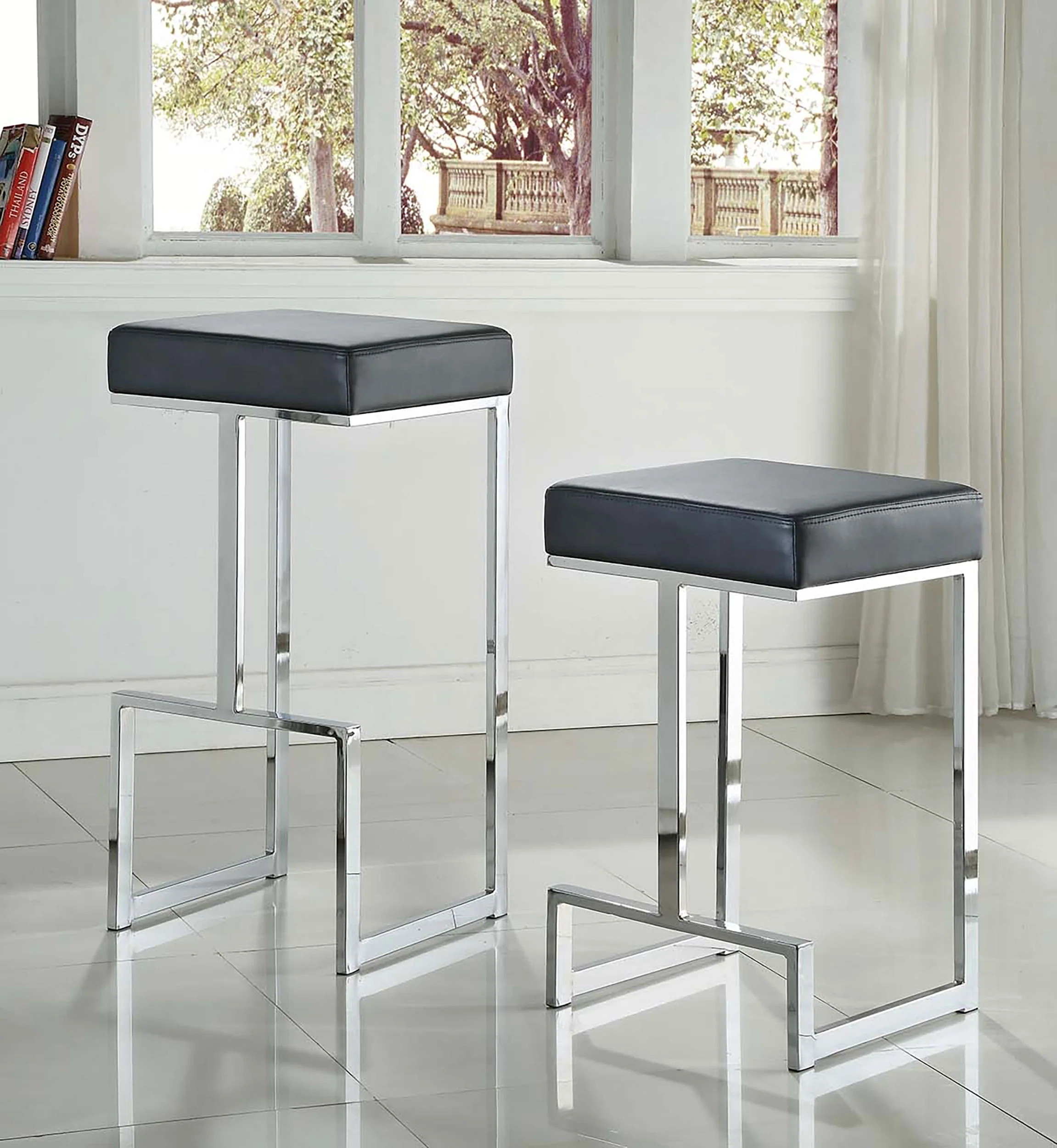 9294-gervase-square-bar-stool-black-and-chrome-7.webp Gervase Square Bar Stool Black and Chrome