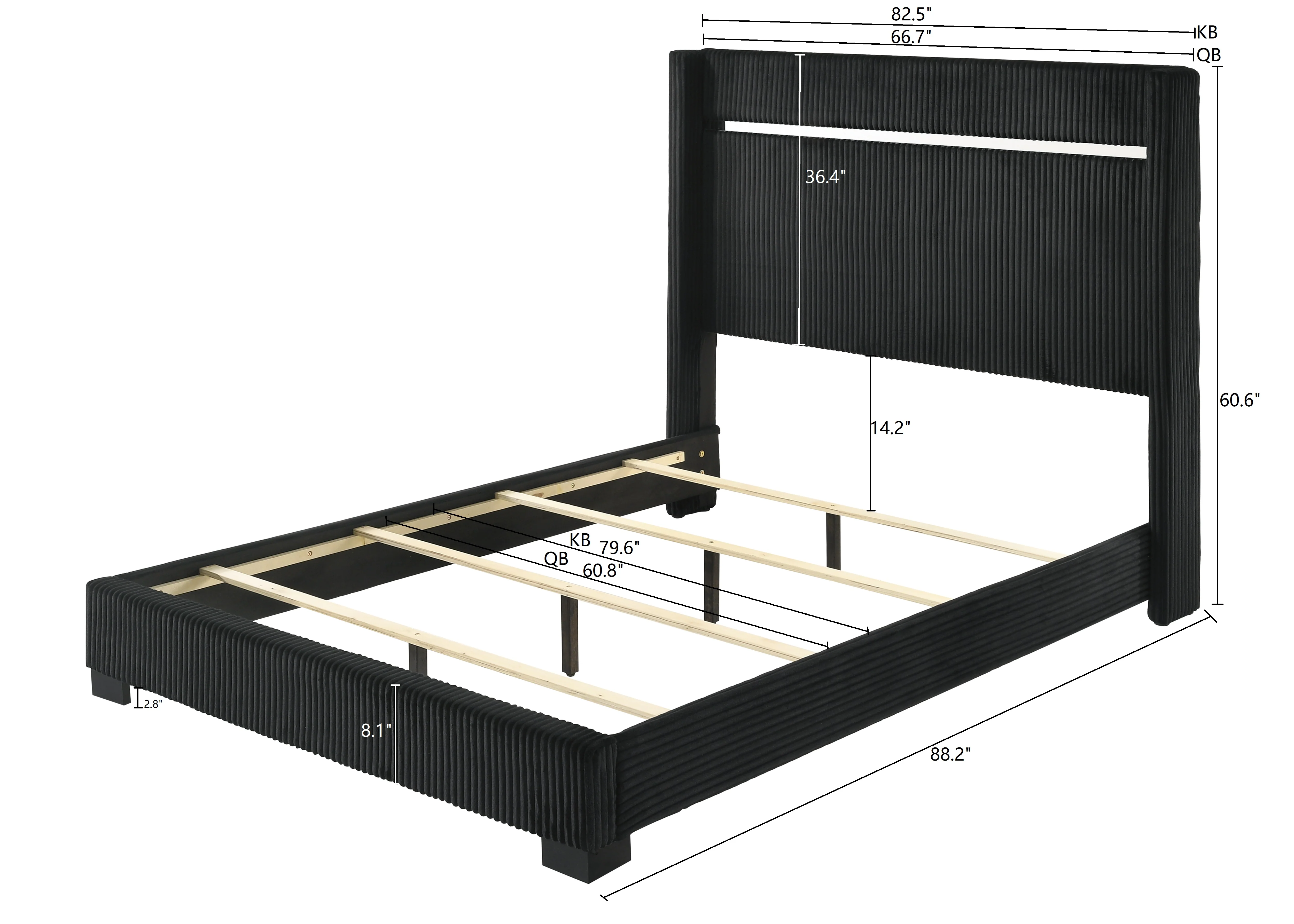 Gennro Bed