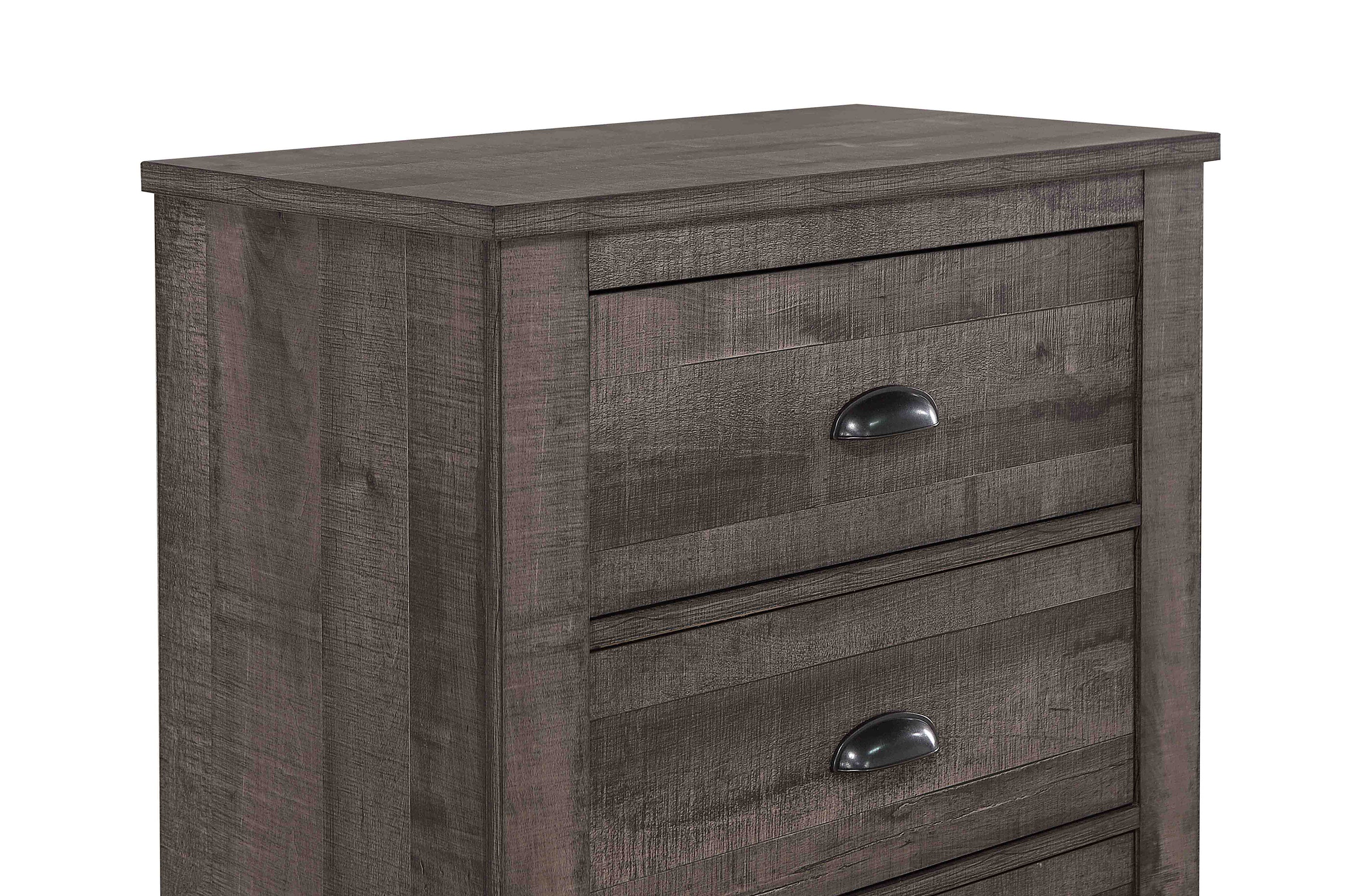 Coralee Night Stand Grey