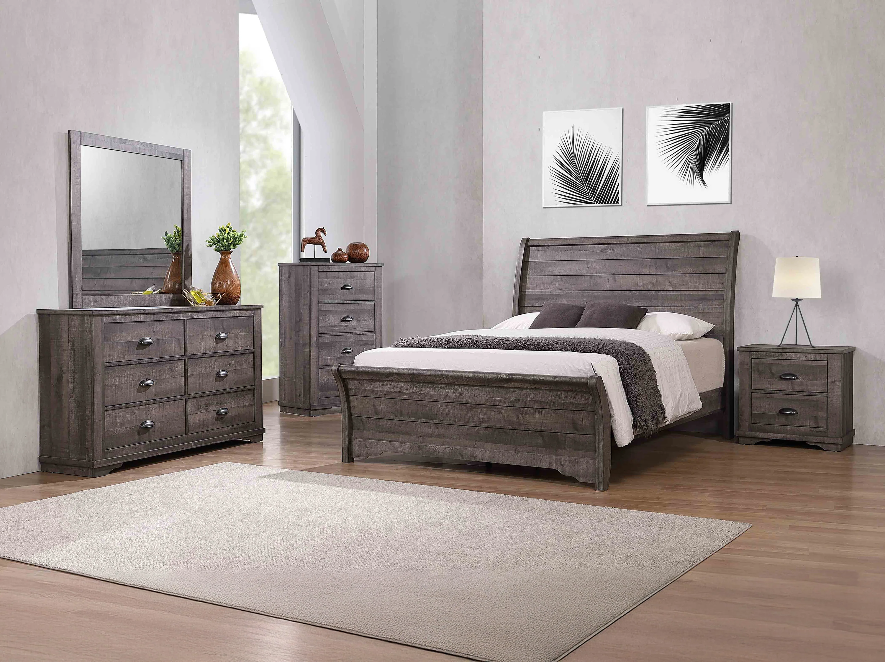 Coralee Dresser Grey