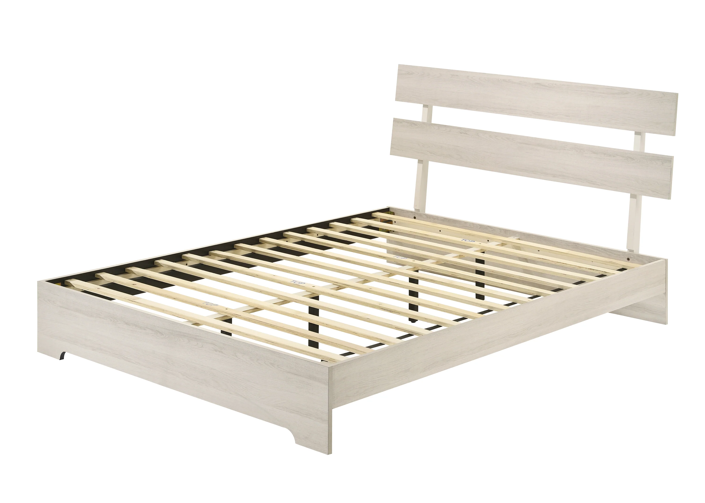 Atticus Platform Bed In 1 Box White
