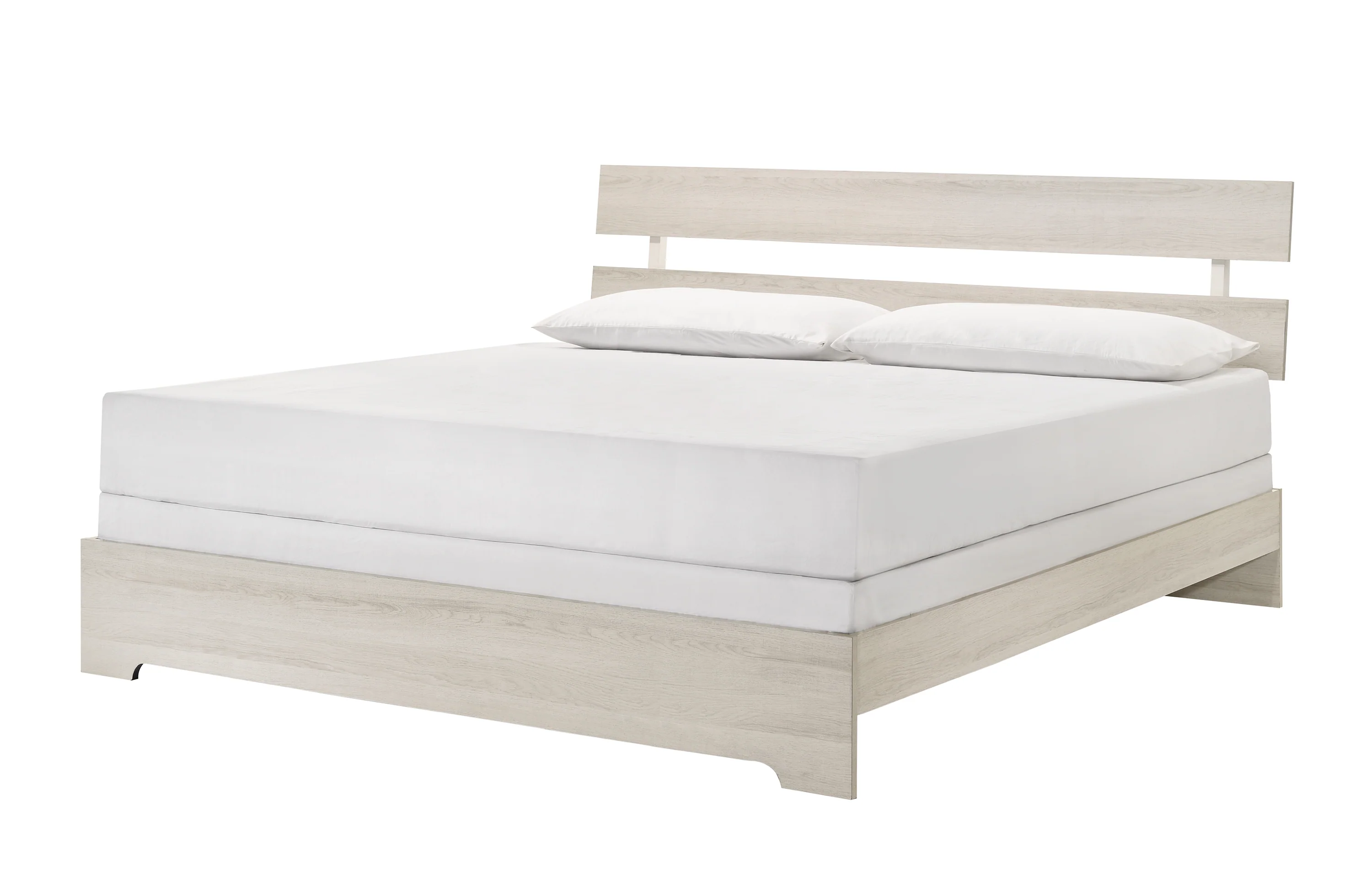 Atticus Platform Bed In 1 Box White