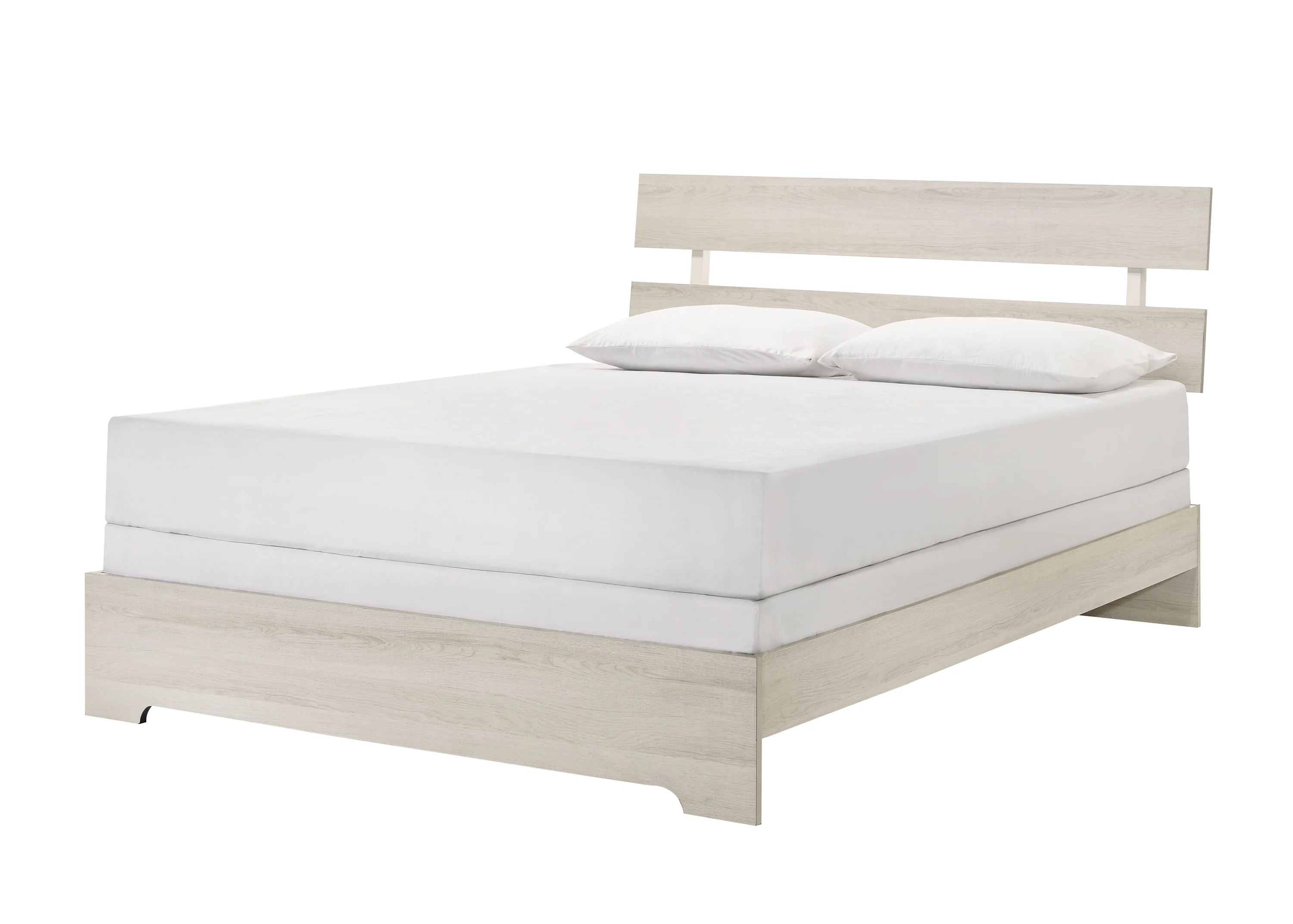 Atticus Platform Bed In 1 Box White