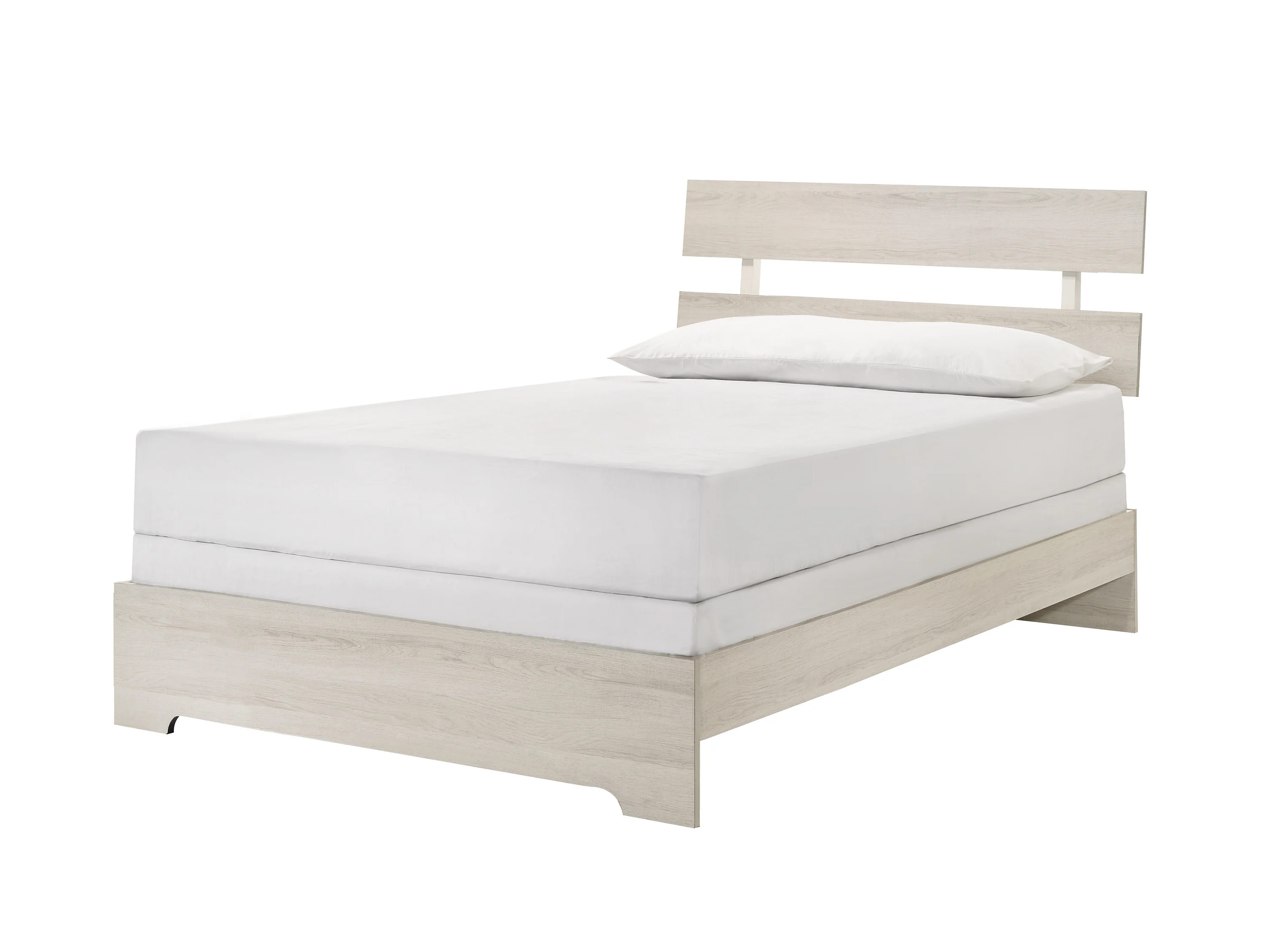 Atticus Platform Bed In 1 Box White