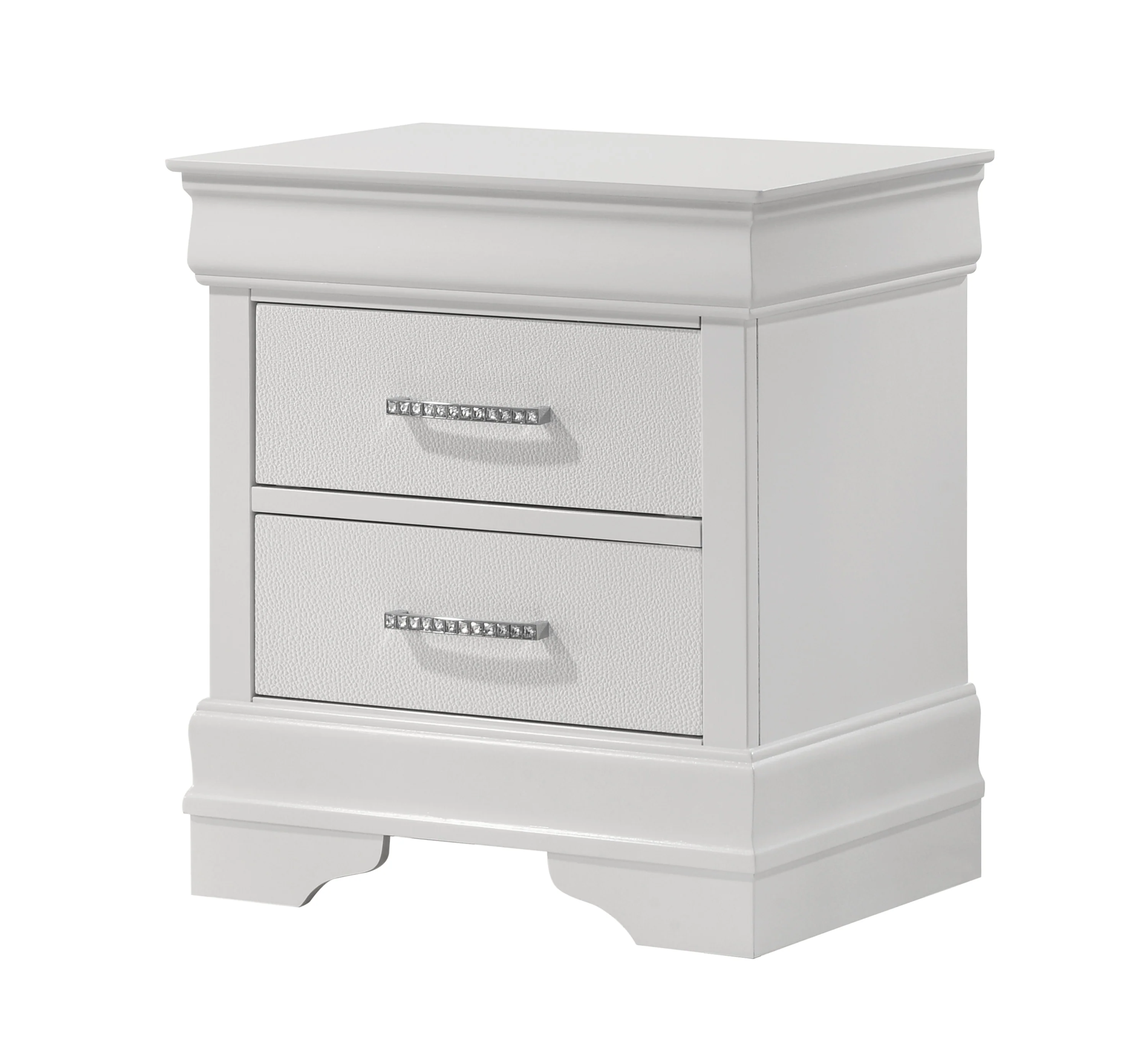 Amalia Night Stand White