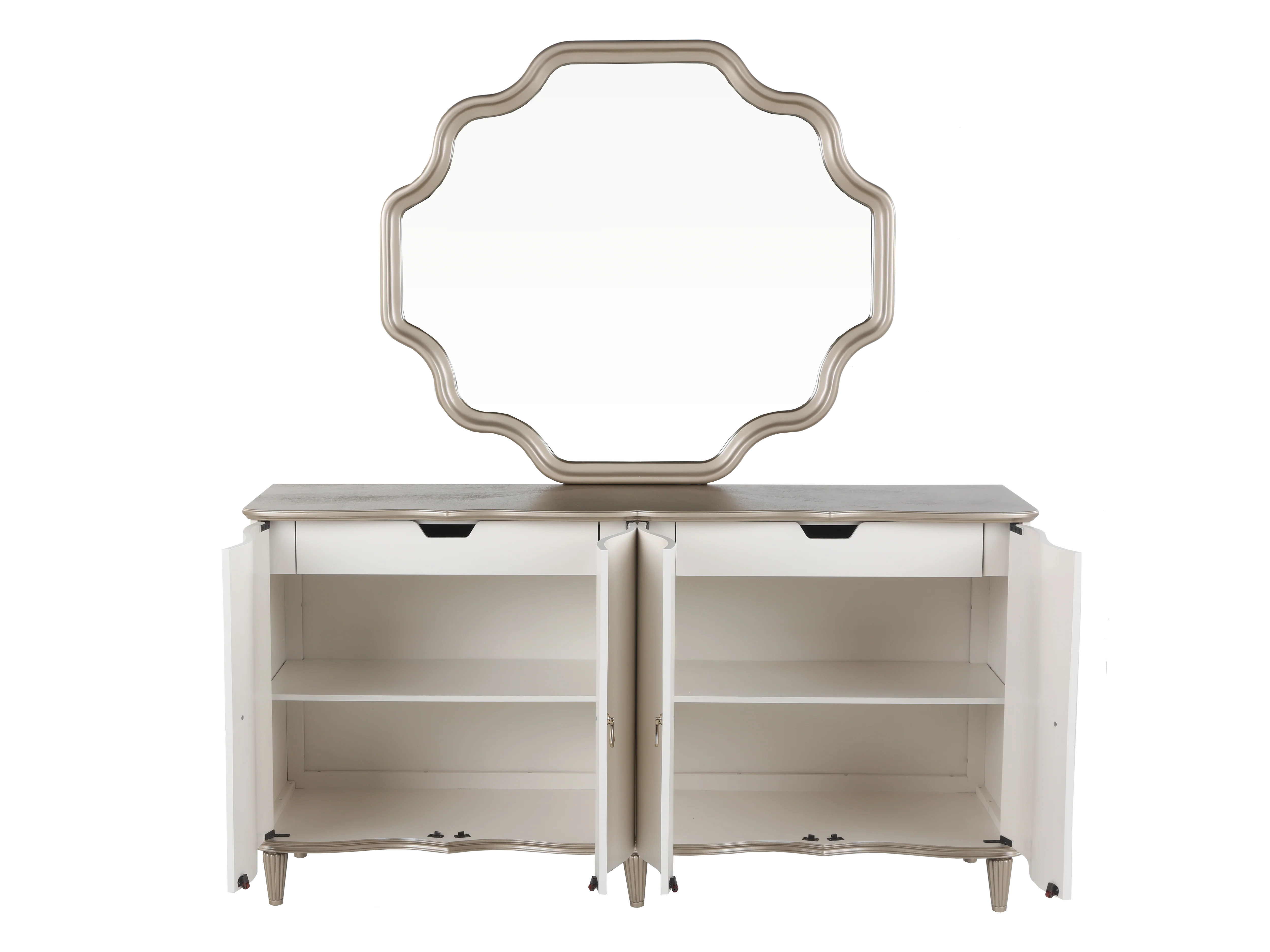 95-pearl-white-champagne-sideboard-buffet-server-4.webp Pearl White & Champagne Sideboard Buffet Server