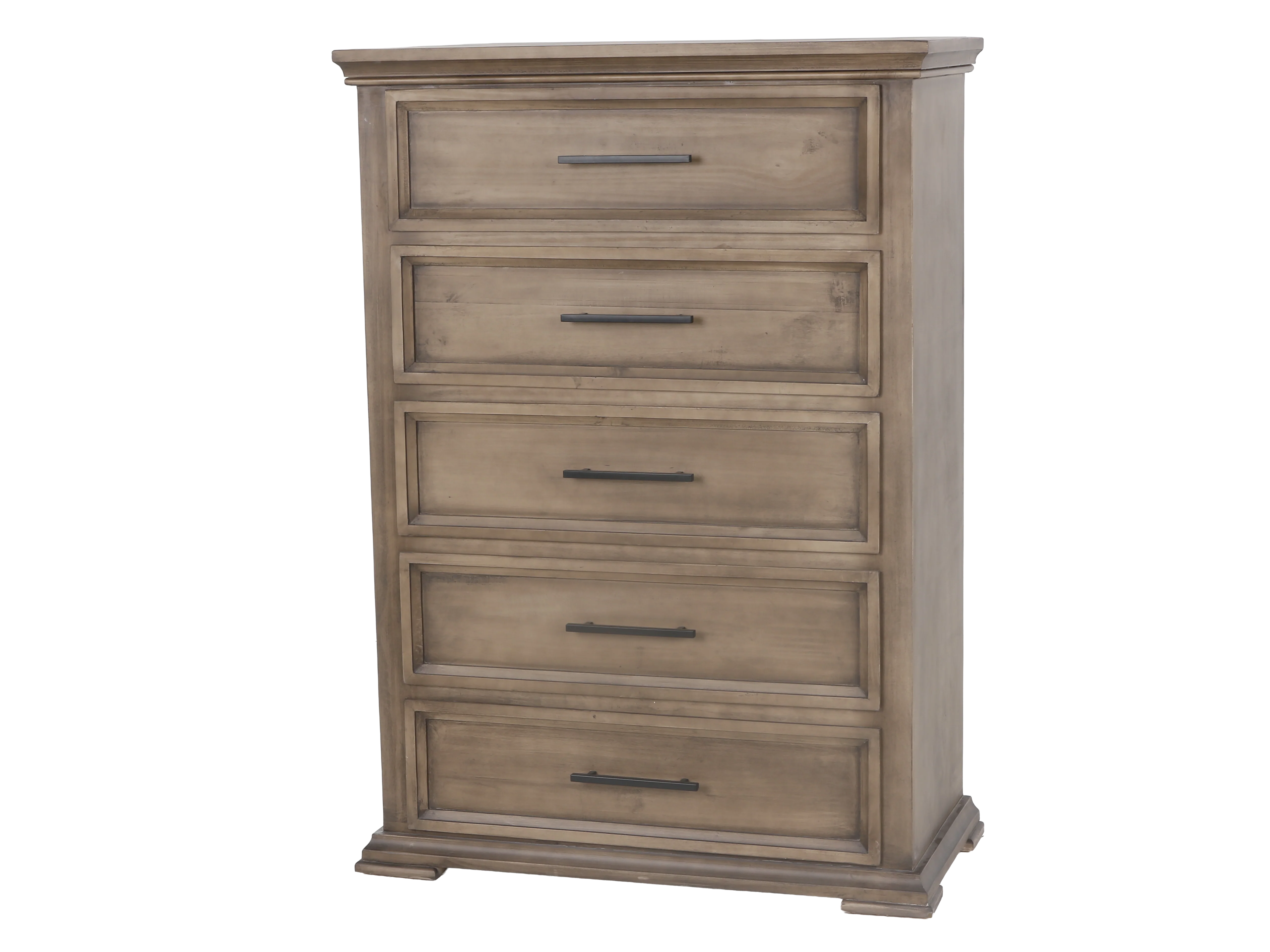 5 Drawer Rustic Chest of Drawers