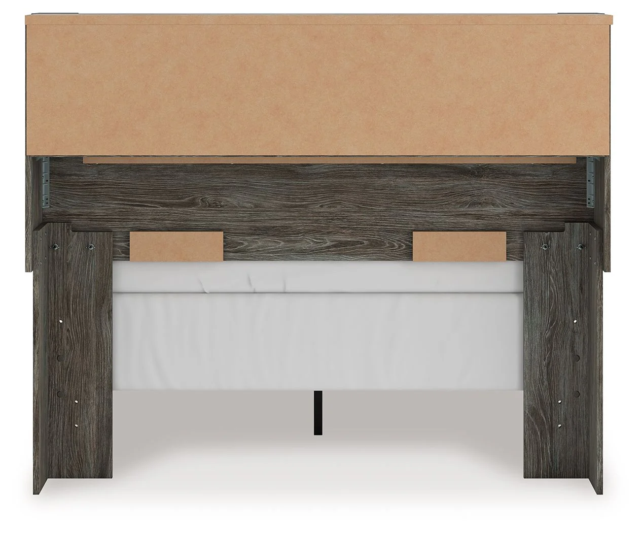 Frandern - Bookcase Panel Bed